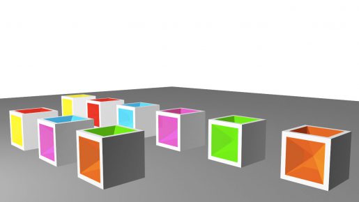 Cubes en ligne Cubes en ligne