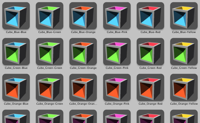 ColorCubePrefabs